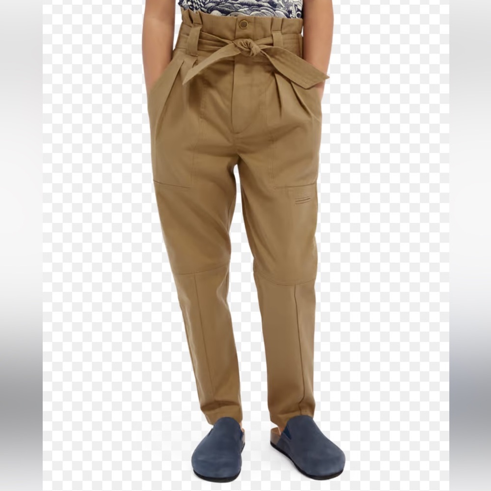 Scotch & Soda Magical Altitudes Paperbag Waist Pants Size Large